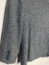 Kate Hill Houndstooth Tweed Gray Black White Blazer Size 8 - photo 6