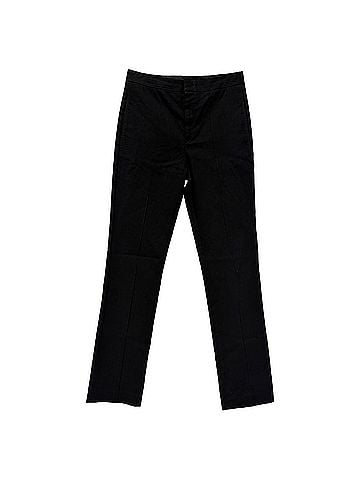 Isabel Marant Isabel Marant Straight-Leg Trousers in Black Cotton (view 1)