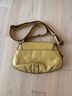 Brighton 100% Leather Hearts Yellow Crossbody Bag One size - photo 4