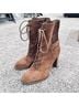 MICHAEL Michael Kors 100% Leather Brown Tan Boots Size 8 - photo 4