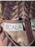 Scala 100% Polyester Pink Cocktail Dress Size 2 - photo 3