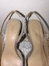 Michael Kors 100% Leather Silver Heels Size 9 - photo 8