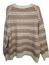 American Eagle Outfitters Stripes Multi Color Pullover Sweater Size XL - photo 2