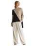 Brochu Walker Black Tan Wool Pullover Sweater Size S - photo 2