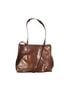 Gianni Conti Brown Leather Shoulder Bag One size - photo 1