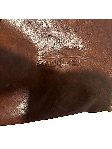Gianni Conti Leather Shoulder Bag (view 2)