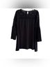 Halogen 100% Polyester 64% Cotton 27% Polyamide 9% Viscose Solid Black Long Sleeve T-Shirt Size XL - photo 5