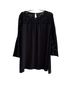 Halogen 100% Polyester 64% Cotton 27% Polyamide 9% Viscose Solid Black Long Sleeve T-Shirt Size XL - photo 2
