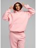 Comfrt 100% Cotton Pink Pullover Hoodie Size S - photo 3