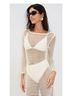 STAUD Ivory Casual Dress Size M - photo 4