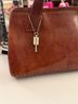 Fossil 100% Leather Brown Satchel One size - photo 4