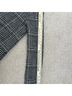 Nanette Lepore Plaid Multi Color Black White Tan Coat Size M - photo 7