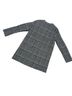 Nanette Lepore Plaid Multi Color Black White Tan Coat Size M - photo 2