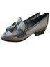 Donald J Pliner Black Tan Flats Size 11 - photo 2