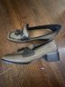 Donald J Pliner Black Tan Flats Size 11 - photo 4
