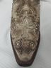 Corral Boots 100% Leather Print Tan Brown Gold Boots Size 8 - photo 7