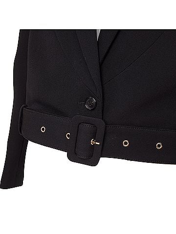 Givenchy Givenchy wool belted high low tailcoat jacket (view 2)
