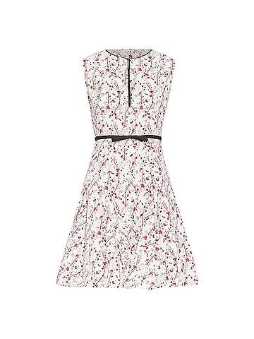 Giambattista Valli Giambattista Valli nylon silk floral print dress (view 1)