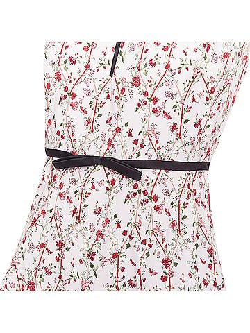 Giambattista Valli Giambattista Valli nylon silk floral print dress (view 2)