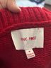 Pink Rose Red Pullover Sweater Size M - photo 3