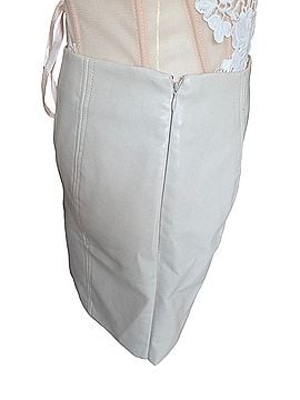 Bagatelle Faux Leather Skirt (view 2)