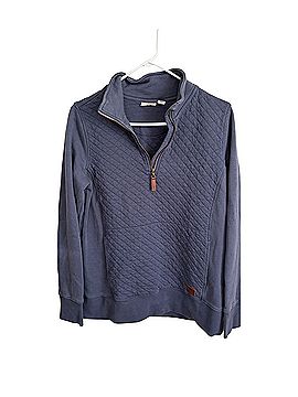 L.L.Bean Quilted Half-Zip Pullover Pullover Hoodie (view 1)