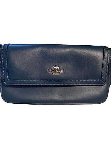 Coach Etta Leather Shoulder Bag (view 1)