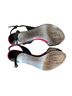 Beverly Feldman Black Silver Red Heels Size 8 - photo 2