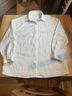 Halara Stripes White Button-Down Shirt Size S - photo 6