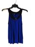 Spense Blue Sleeveless Blouse Size XL - photo 1