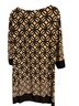 Enfocus Print Black Tan Casual Dress Size 14 - photo 2