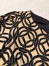 Enfocus Print Black Tan Casual Dress Size 14 - photo 4