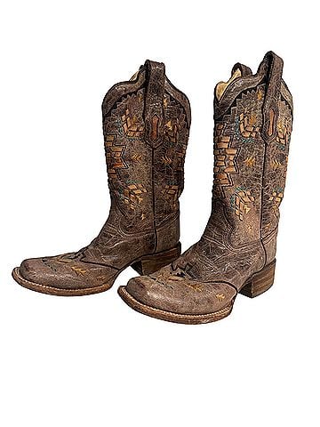 Corral Vintage Cango Tobacco Boots (view 1)