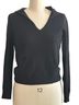 J.Crew Black Pullover Sweater Size M - photo 1