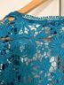 Roaman's Floral Teal Jacket Size 22 - photo 4