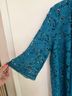 Roaman's Floral Teal Jacket Size 22 - photo 7