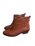 Coach 100% Leather Brown Tan Ankle Boots Size 7 1/2 - photo 1
