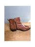 Coach 100% Leather Brown Tan Ankle Boots Size 7 1/2 - photo 5