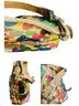 Dooney & Bourke 100% Coated Canvas Color Block Graphic Hearts White Pink Green Shoulder Bag One size - photo 2