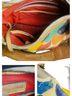 Dooney & Bourke 100% Coated Canvas Color Block Graphic Hearts White Pink Green Shoulder Bag One size - photo 4