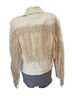 Shyanne White Denim Jacket Size S - photo 2