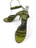 Just Cavalli Green Heels Size EU 38 1/2 - photo 5
