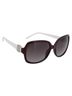 Chanel 100% Acrylic Solid White Logo Cc Plastic White Plastic Sunglasse Accessory One size - photo 1