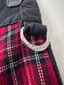 Tripp NYC Plaid Black Red Skort Size M - photo 8