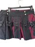 Tripp NYC Plaid Black Red Skort Size M - photo 2