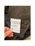 HUGO BOSS 100% Leather Gray Green Blazer Size 6 - photo 12