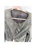 HUGO BOSS 100% Leather Gray Green Blazer Size 6 - photo 16