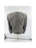 HUGO BOSS 100% Leather Gray Green Blazer Size 6 - photo 11