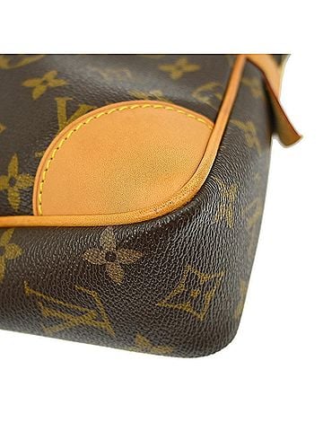 Louis Vuitton Porte-Documents Voyage Monogram Brown Canvas Briefcase Bag (view 2)