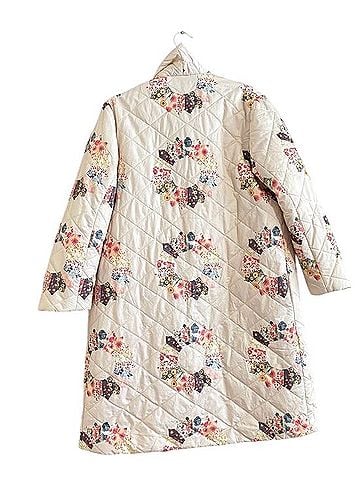 Samantha Sipos Quilted Sunburst Coat Jacket (view 2)
